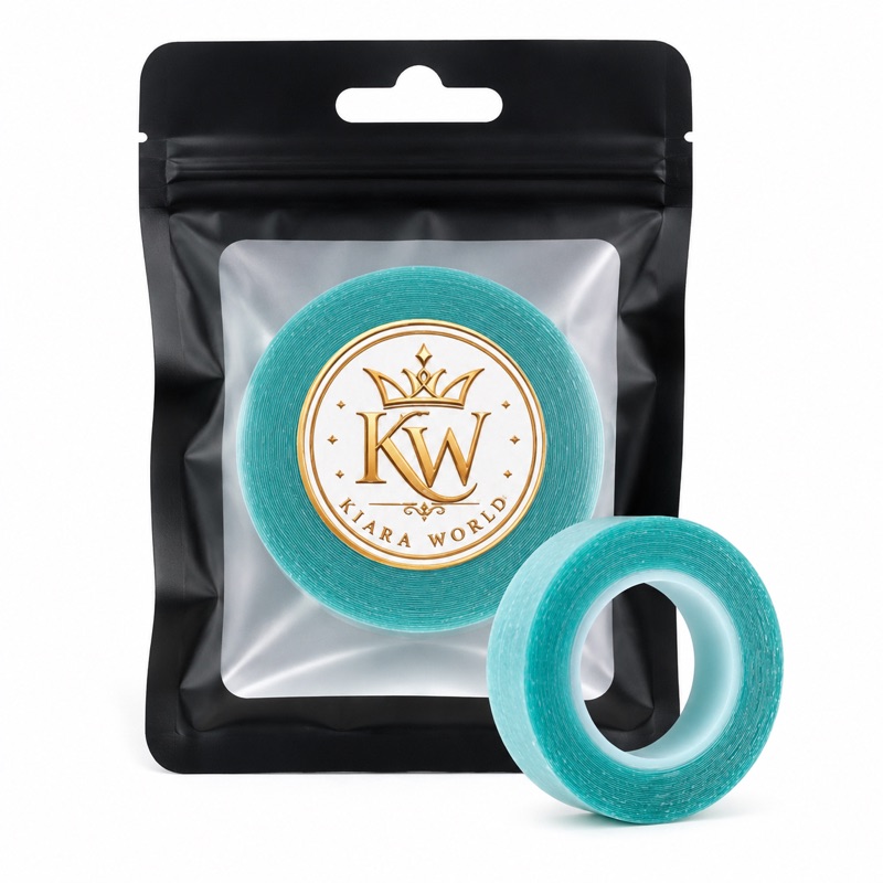 Hair extension double-sided tape — portfolio cover